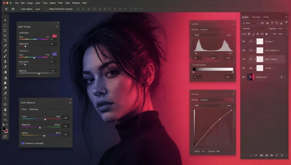 PhotoCraft vs Photoshop vs GIMP 2026